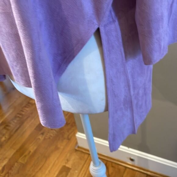 Mira Rae Lilac Polyester Top size small - Picture 5 of 7